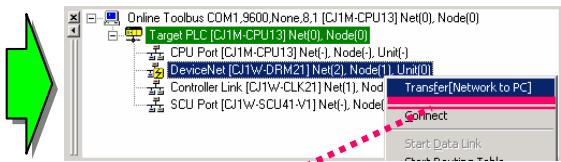 OMRON CX-ONE - Enregistrement de la configuration du système (1) - 4