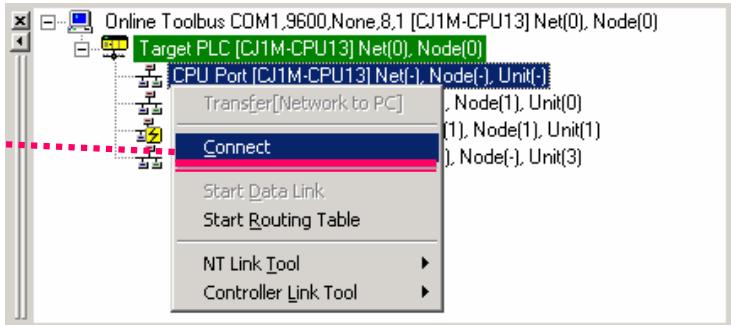 OMRON CX-ONE - Démarrage de NT link - 1