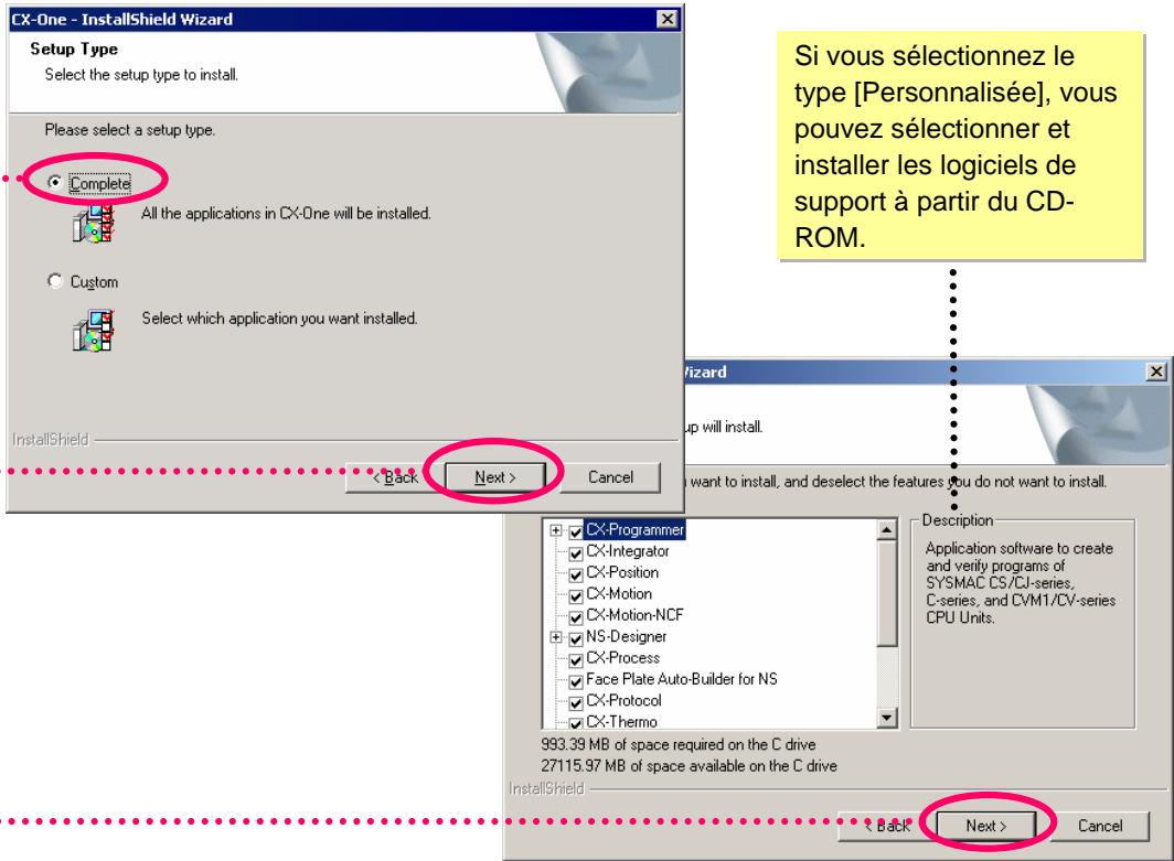 OMRON CX-ONE - Installation de CX-One - 8