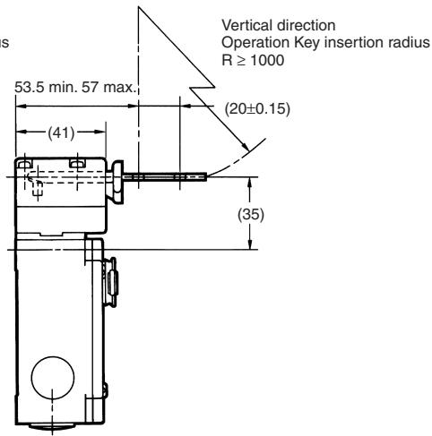 OMRON D4BL - With Operation Key Inserted - 3