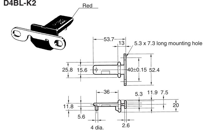OMRON D4BL - Operation Keys - 2