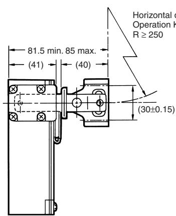OMRON D4BL - With Operation Key Inserted - 8