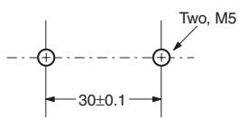 OMRON D4BL - Operation Key Mounting Holes - 3