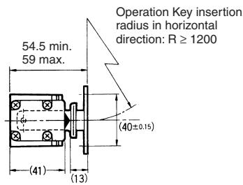 OMRON D4BS - With Operation Key Inserted - 5