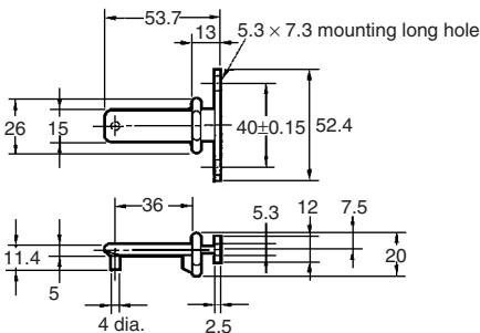 OMRON D4BS - Operation Keys - 4