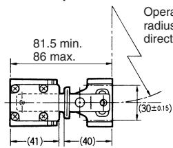 OMRON D4BS - With Operation Key Inserted - 8