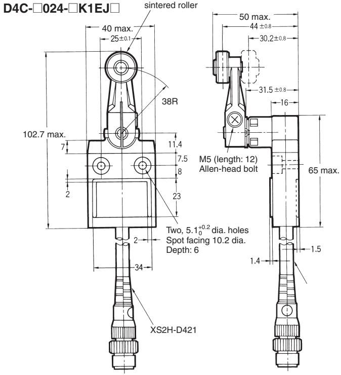OMRON D4C - Pre-wired Models - 5