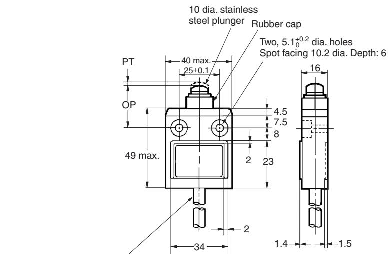 OMRON D4C - Standard Models - 4