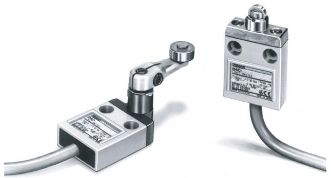 OMRON D4C - Sealed, Compact, and Slim-bodied Switch Offers Choice of Many Actuators - 1