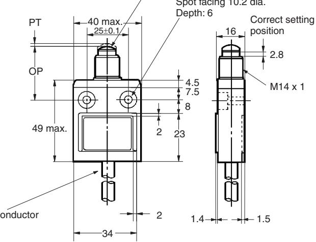 OMRON D4C - Standard Models - 25