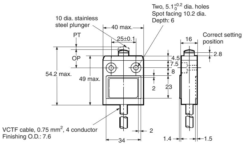 OMRON D4C - Standard Models - 2
