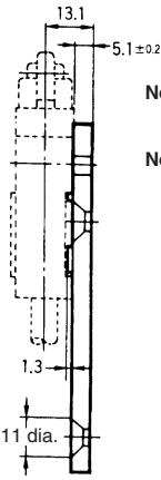 OMRON D4C - Special Mounting Plates (Plates are not provided with Limit Switches.) - 6