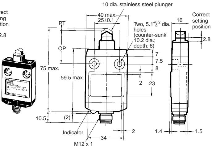 OMRON D4CC - Limit Switches - 4