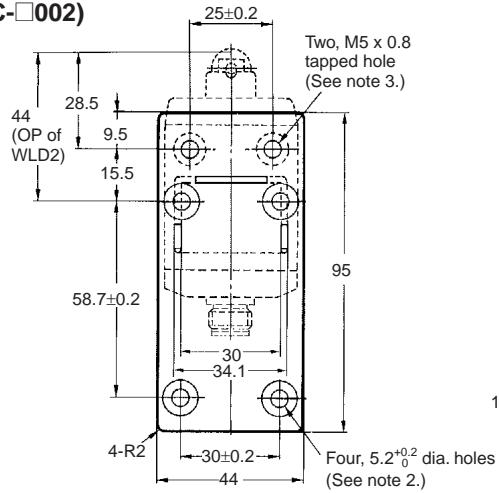 OMRON D4CC - (Limit Switches are not attached to the Plates.) - 5