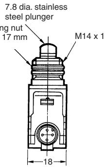 OMRON D4E-N - Plunger - 3