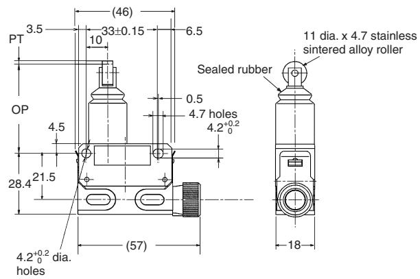 OMRON D4E-N - Sealed Plunger - 3