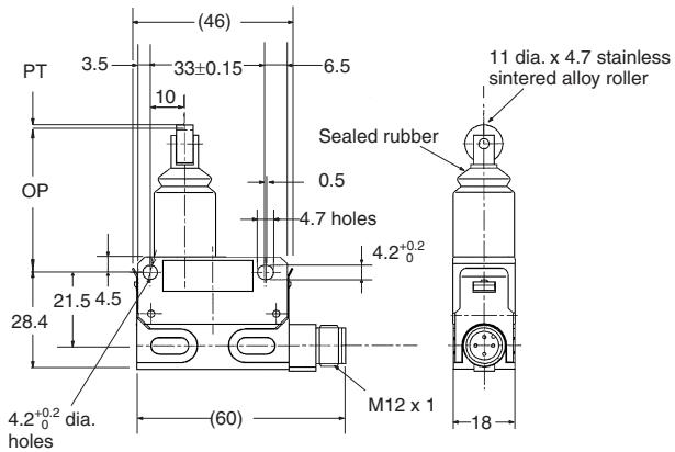 OMRON D4E-N - Sealed Plunger - 2