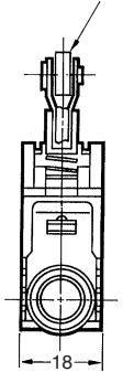 OMRON D4E-N - One-way Action Roller Lever - 3