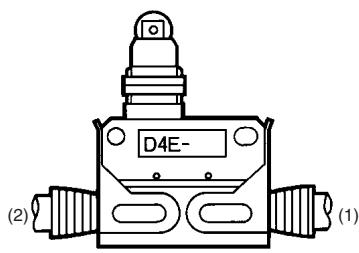 OMRON D4E-N - ■ Molded Terminal Models - 1
