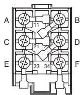 OMRON D4N - Câblage - 1
