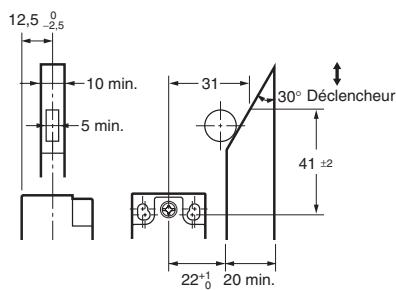 OMRON D4N - Leviers - 7