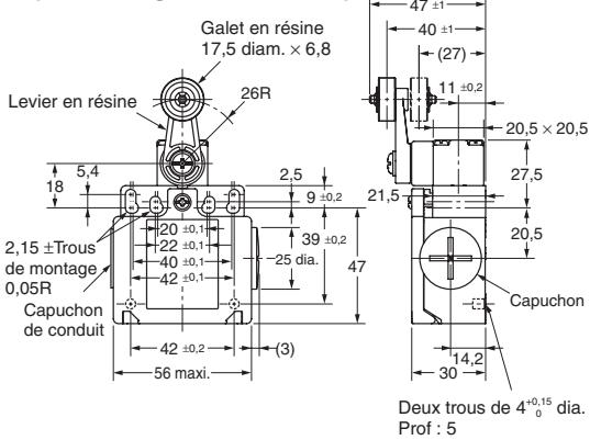 OMRON D4N - Modèles à 2 conduit - 2