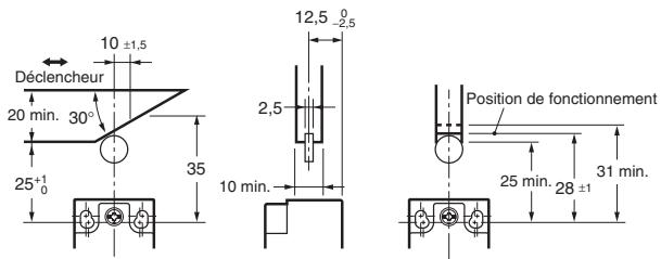 OMRON D4N - Leviers - 5