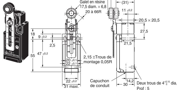 OMRON D4N - Modèles à 1 conduit - 1