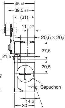 OMRON D4N - Modèles à 2 conduit - 5