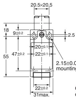 OMRON D4NH - Shaft Type with 1 Conduit - 2
