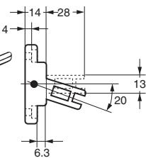 OMRON D4NL - Operation Keys - 4