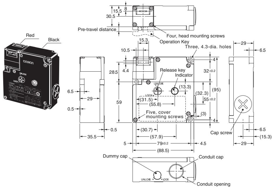 OMRON D4NL - Switches - 3