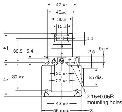 OMRON D4NS - 2-conduit Models - 3