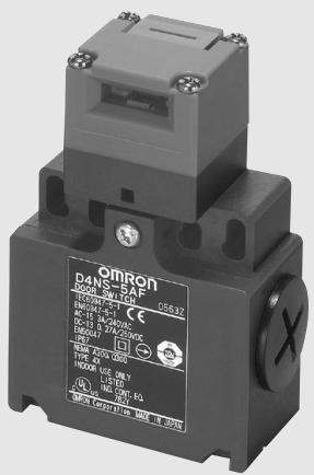OMRON D4NS - Multi-contact,   Labor-saving,   Environment-friendly,   Next-generation   Safety-door Switch - 3