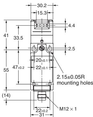 OMRON D4NS - 1-conduit Connector Models - 3