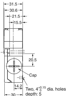 OMRON D4NS - 2-conduit Models - 4