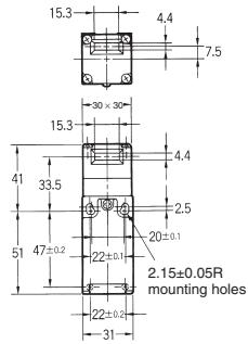 OMRON D4NS - Operation Key - 1