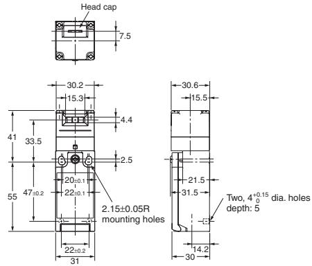 OMRON D4NS - Operation Key - 3