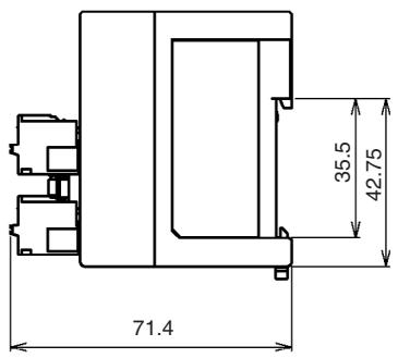 OMRON DEVICENET SAFETY - 5-2-6 Dimensions - 2