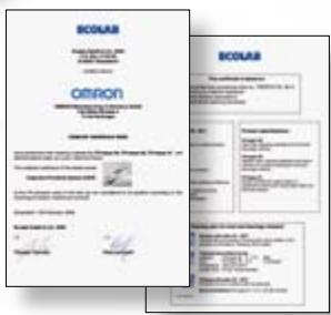 OMRON E2 - Heat and detergent resistant - 6
