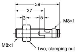 OMRON E2A - M8 Connector Models (Shielded) - 3
