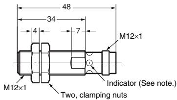 OMRON E2A - E2A-M12KS04-M1-□/E2A-S12KS04-M1- - 2