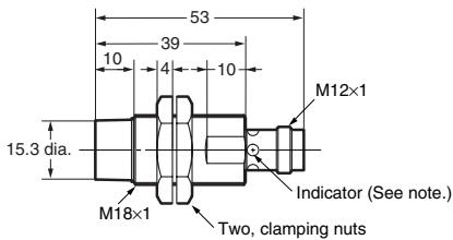 OMRON E2A - E2A-M18KN16-M1-□/E2A-S18KN16-M1- - 2