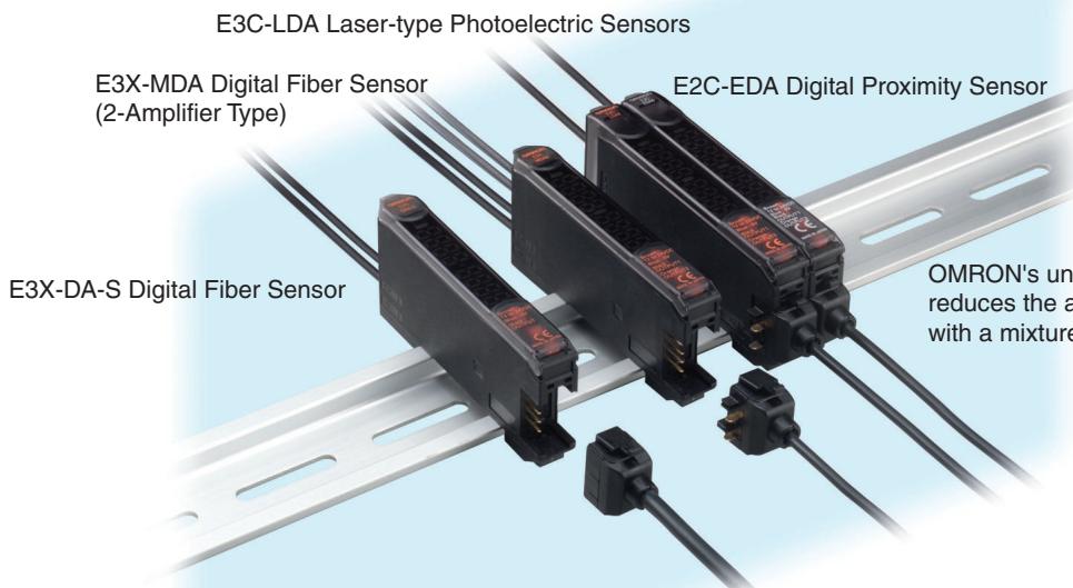 OMRON E2C-EDA - Simple and Common Sensor Operation in Devices - 1