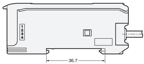 OMRON E2C-EDA - Amplifier Units with Cables - 3