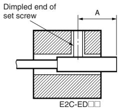 OMRON E2C-EDA - Mounting Sensor Heads - 1