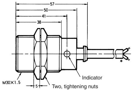 OMRON E2F-Y - Dimensions - 12