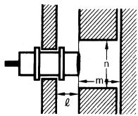 OMRON E2F-Y - Influence of Surrounding Metal - 3