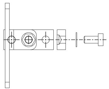 OMRON E3NT-R - 3-4-6 Alignment bracket E39-EL4 (order separately) - 2