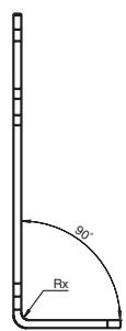 OMRON E3NT-R - 3-4-3 Universal mounting bracket E39-EL1 (order separately) - 4